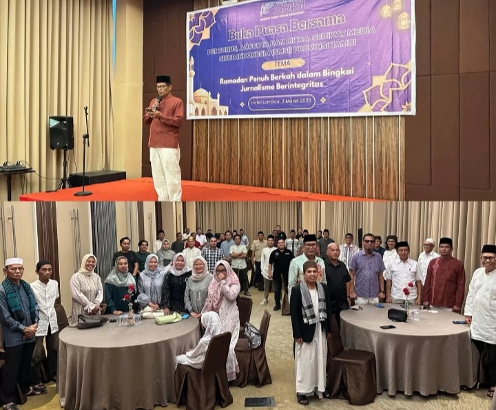 Ramadan Penuh Berkah dalam Bingkai Jurnalisme Berintegritas, SMSI Provinsi Jambi Gelar Buka Bersama