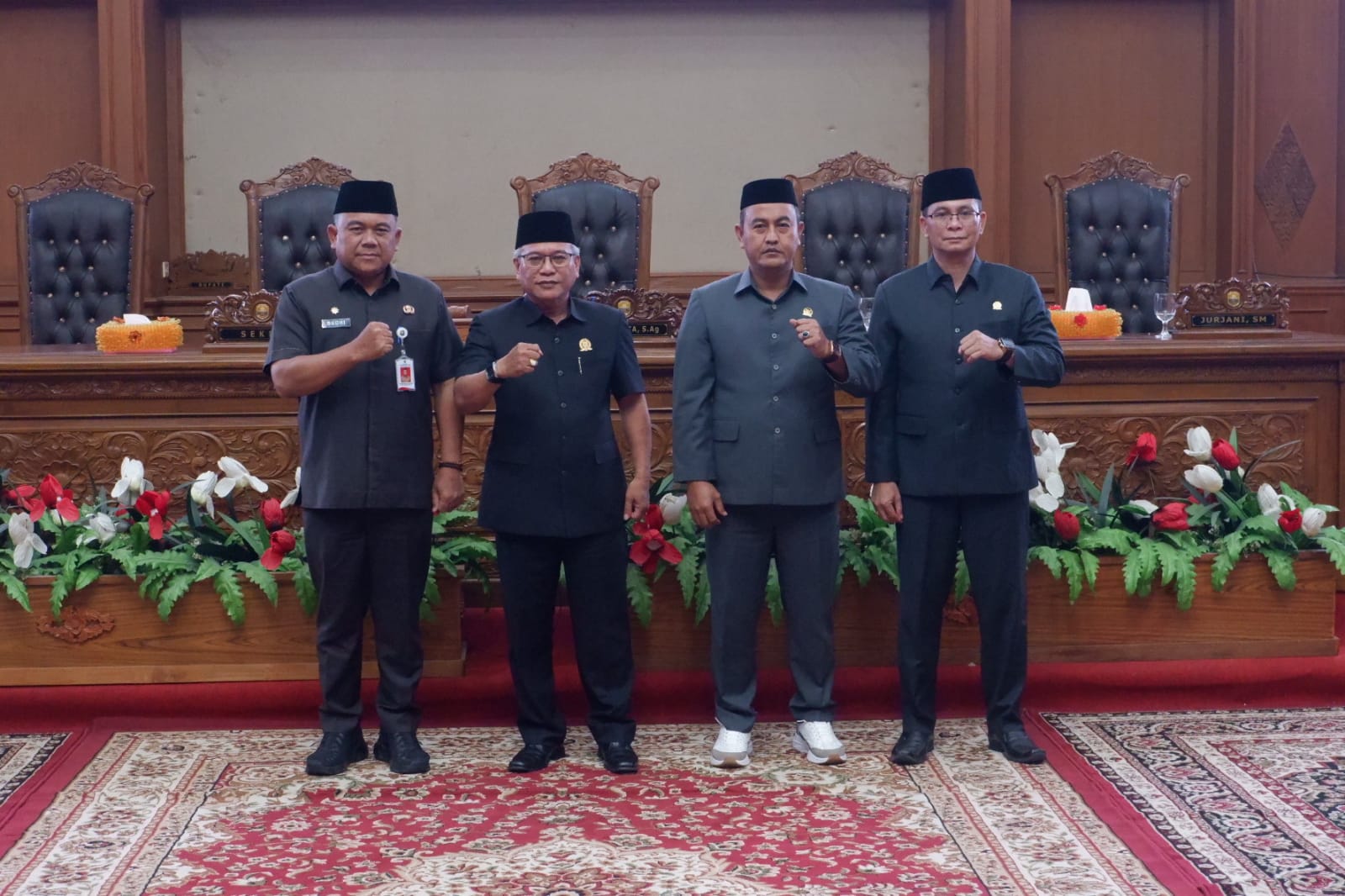 Rapat Paripurna DPRD Kabupaten Muaro Jambi Sampaikan Hasil Reses Dapil I