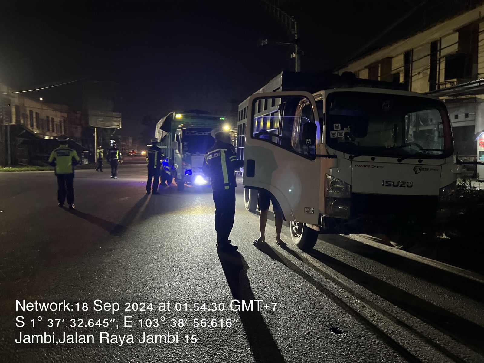 Ditlantas Polda Jambi dan Jajaran Kembali Tindak Tegas Pelanggaran Angkutan Batu Bara