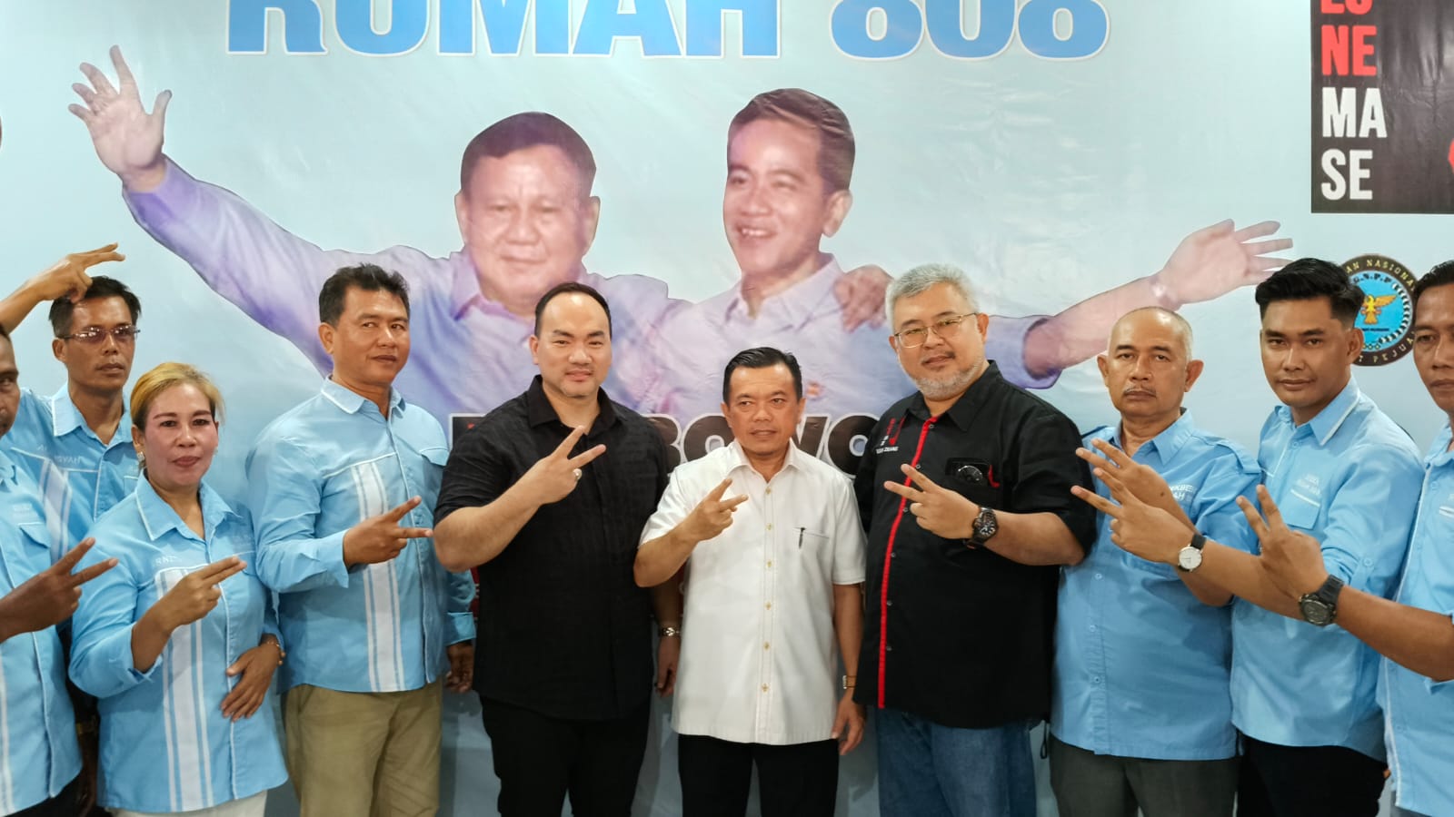 Sekber 808 Relawan Prabowo-Gibran Nyatakan Dukung Haris-Sani untuk Pilgub Jambi 2024