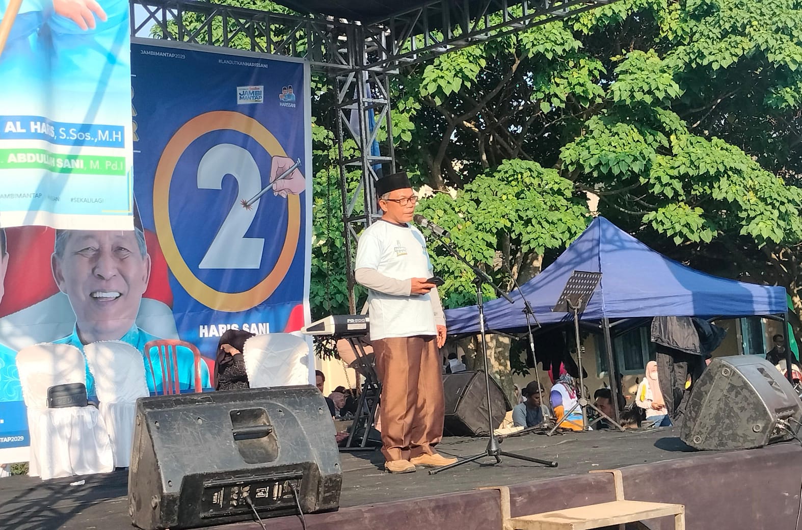 Bangga di Bangun Islamic Center, Tokoh Masyarakat Lembaga Adat Kota Jambi Dukung Penuh Haris-Sani