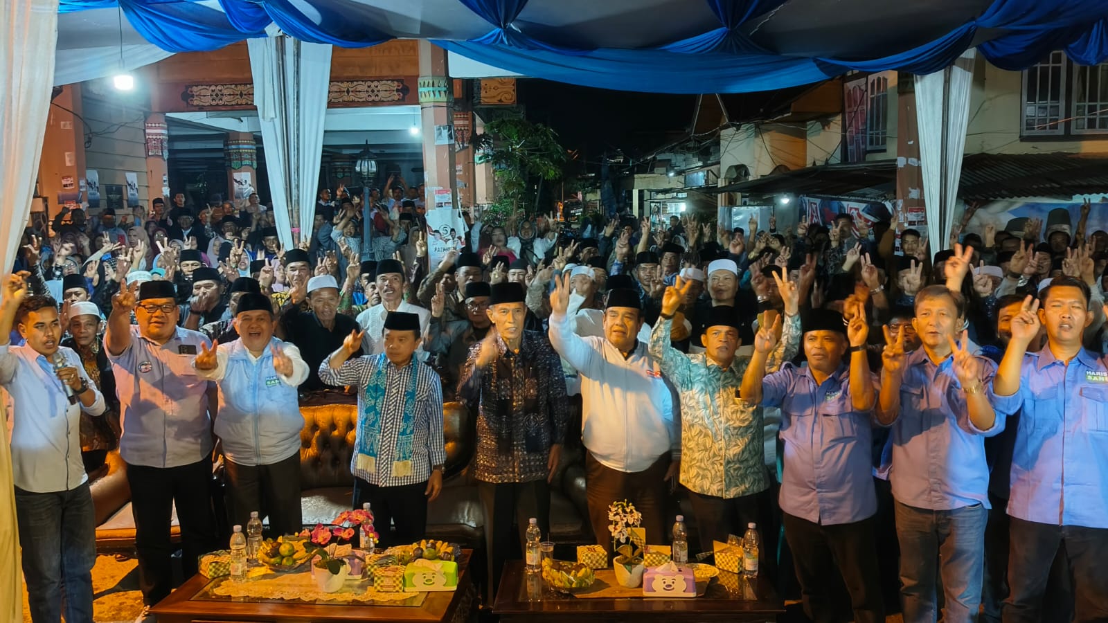 Warga Hamparan Rawang Mantap Dukungan Haris-Sani Jadi Gubernur Jambi 2024-2029