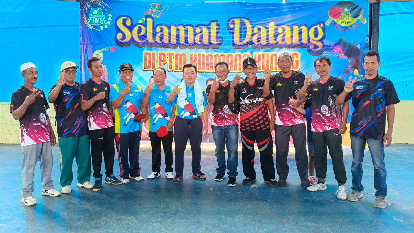 Turnamen Tenis Meja Al Haris Cup Kuamang Kuning Disambut Antusias Pecinta Pingpong Jambi