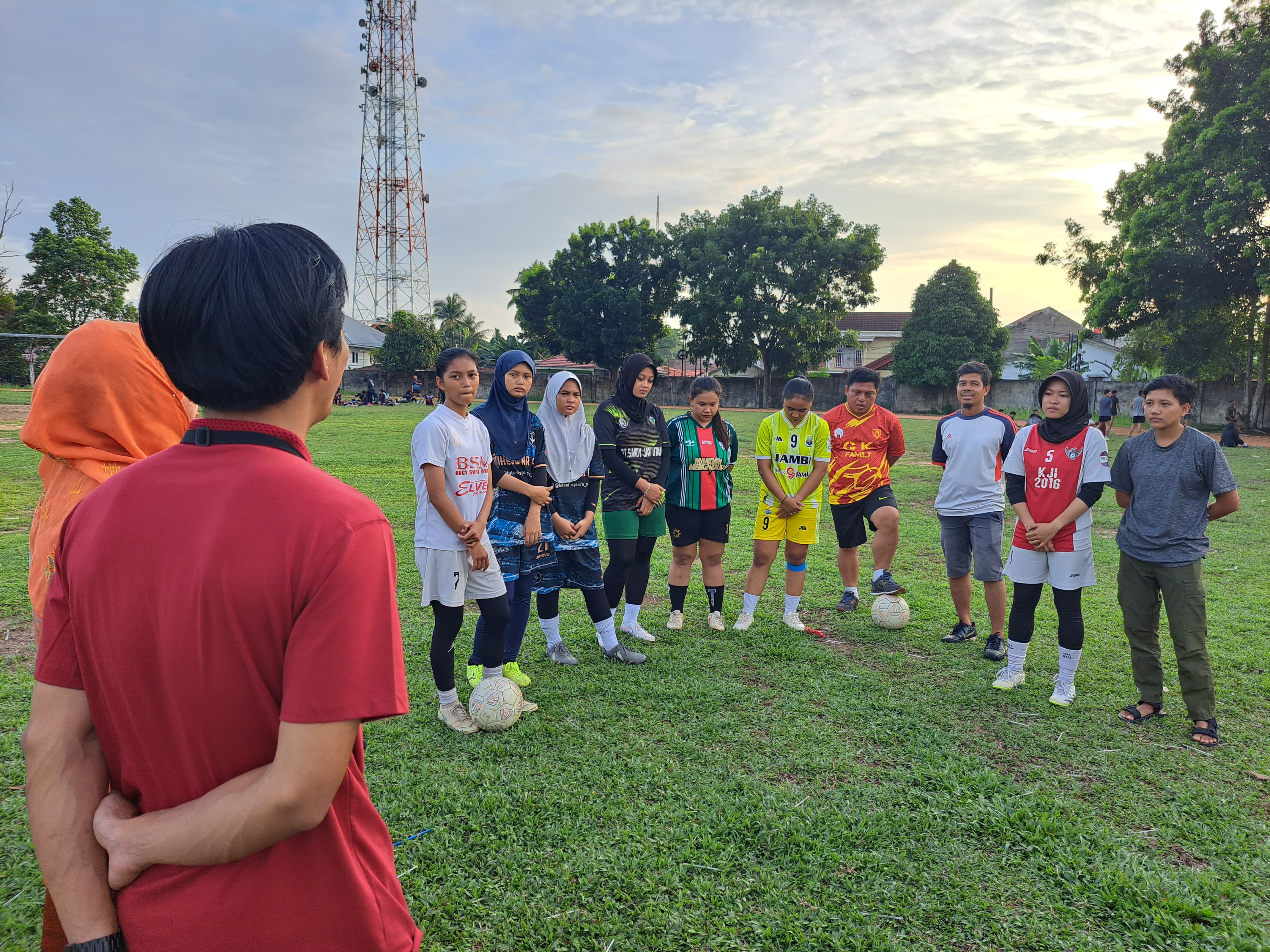 Di Piala Pertiwi Putara Nasional 2024 Tim Sepak Bola Wanita Jambi Siap Bertanding
