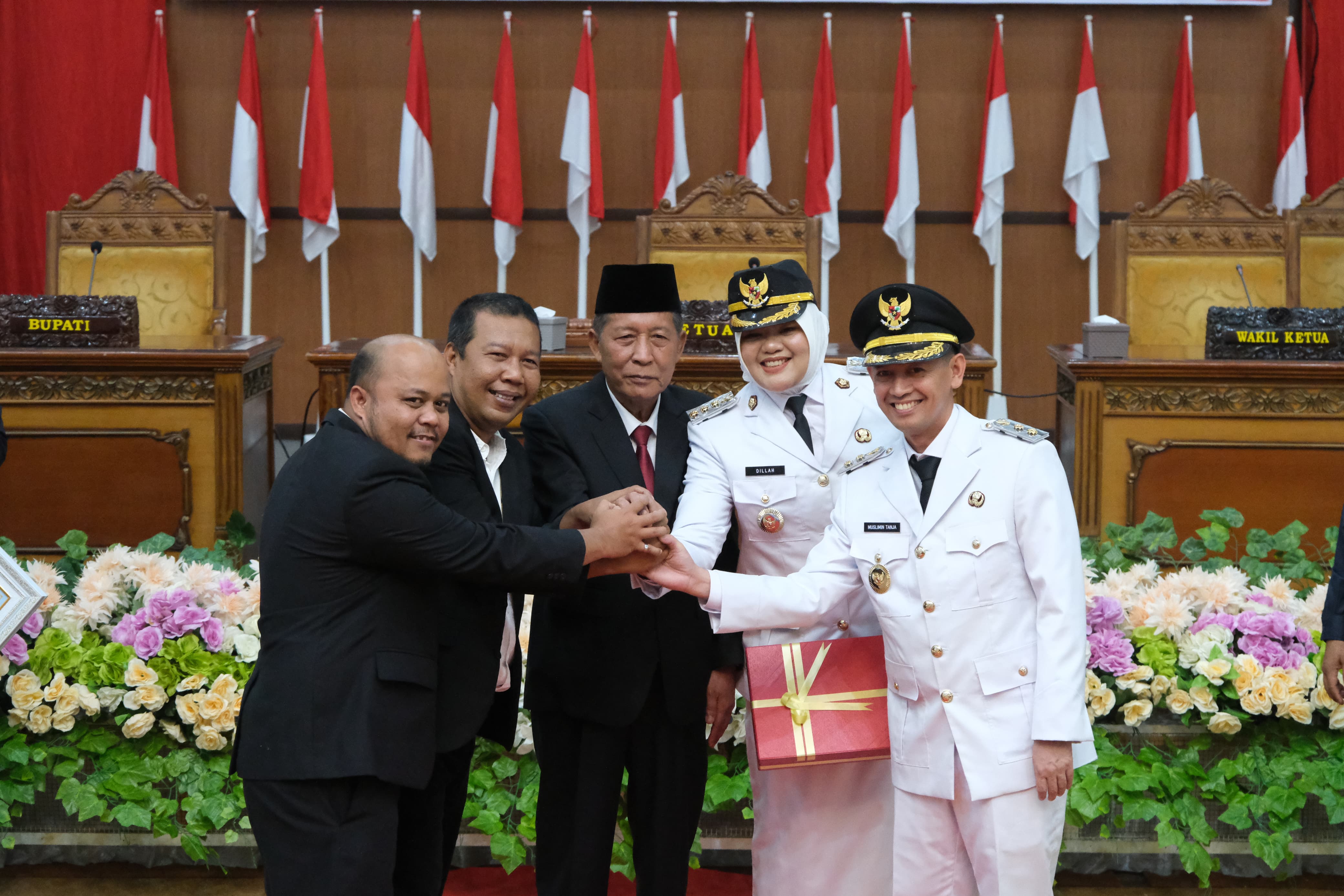 Hadiri Sertijab Bupati dan Wabup Tanjabtim, Wagub Sani Harap Program yang Disusun Juga Adaptif dengan Berbagai Perubahan