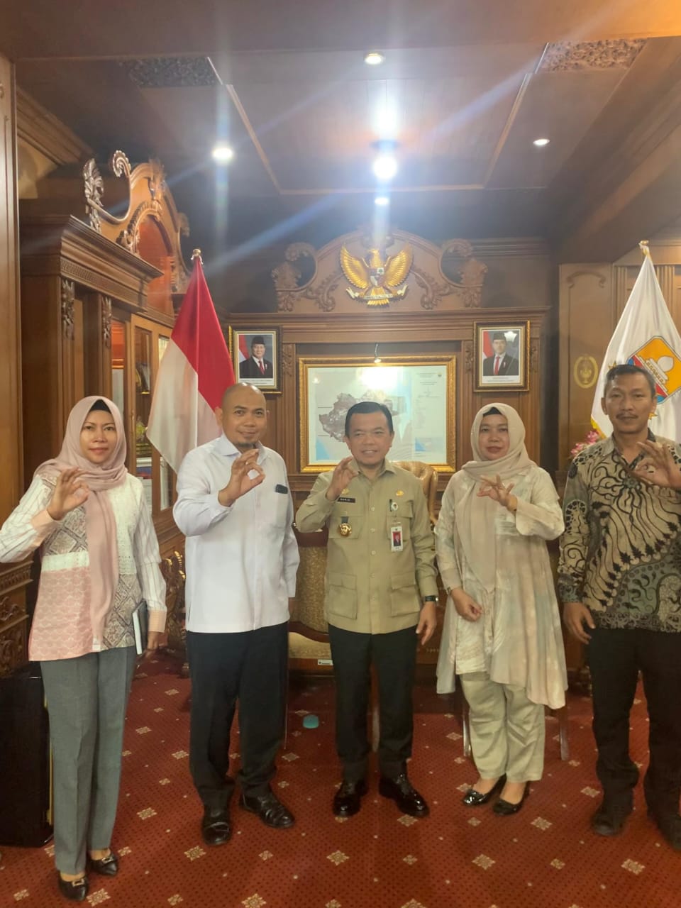 Kakanwil KemenHam Jambi Audiensi dengan Gubernur Bahas Kerjasama dan Penguatan Sarpras