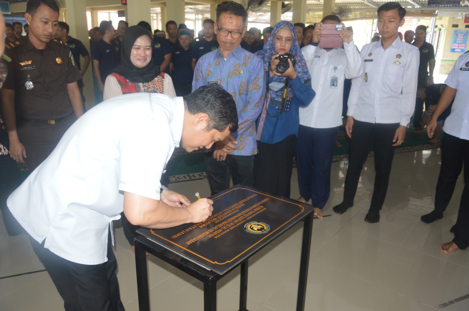 Kanwil Kemenkumham Jambi Resmikan Rumah Tahfiz Al Hidayah di Lapas Narkotika Muara Sabak