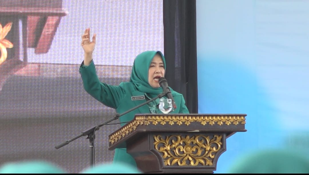 Hj Hesti Haris Ajak Kader PKK Jambi Tingkatkan Literasi Digital dan Penguatan Pola Asuh di Era Modern