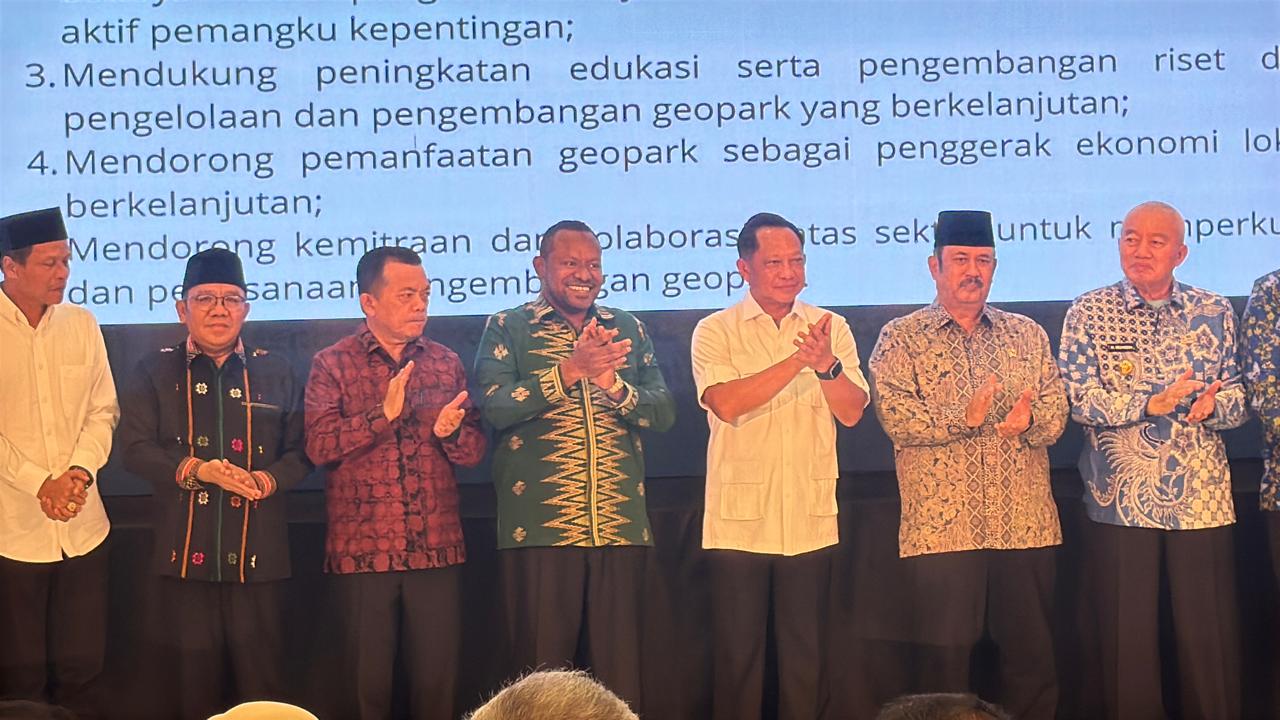 Hadiri Indonesia Geopark Leader Forum, Al Haris Tegaskan Komitmen Jambi dalam Pengembangan Geopark