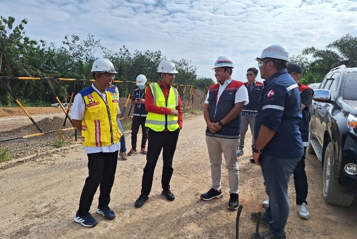 Kunjungi Dapil, Edi Purwanto Anggota DPR RI Harap Tol Jambi Seksi 4 Selesai Tepat Waktu