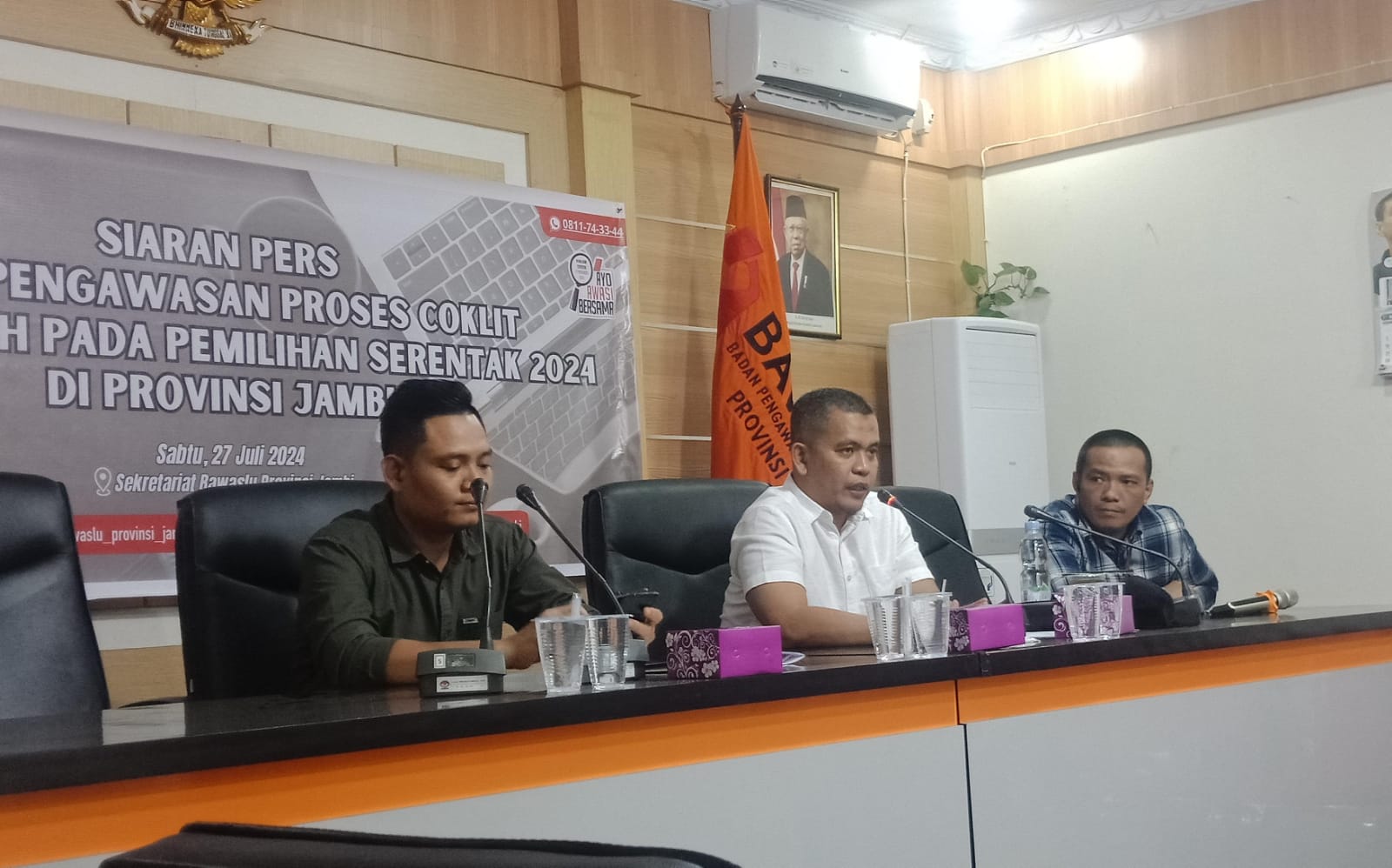 Temuan Bawaslu Jambi: Kekurangan Stiker Coklit dan Pantarlih Dicatut Parpol