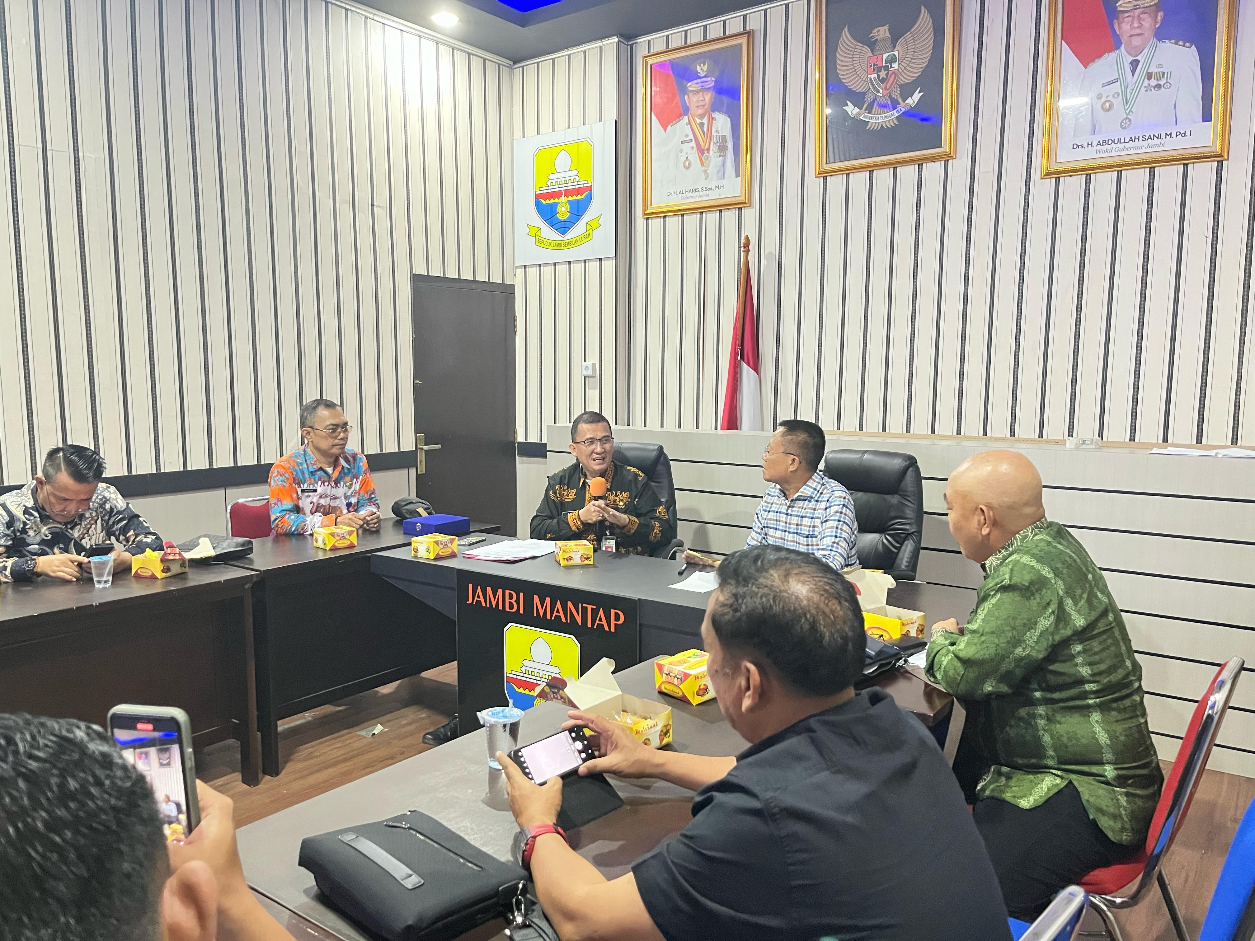 Kadis Kominfo Sambut Kunker Ketua DPRD Provinsi Bengkulu dan Rombongan di Provinsi Jambi