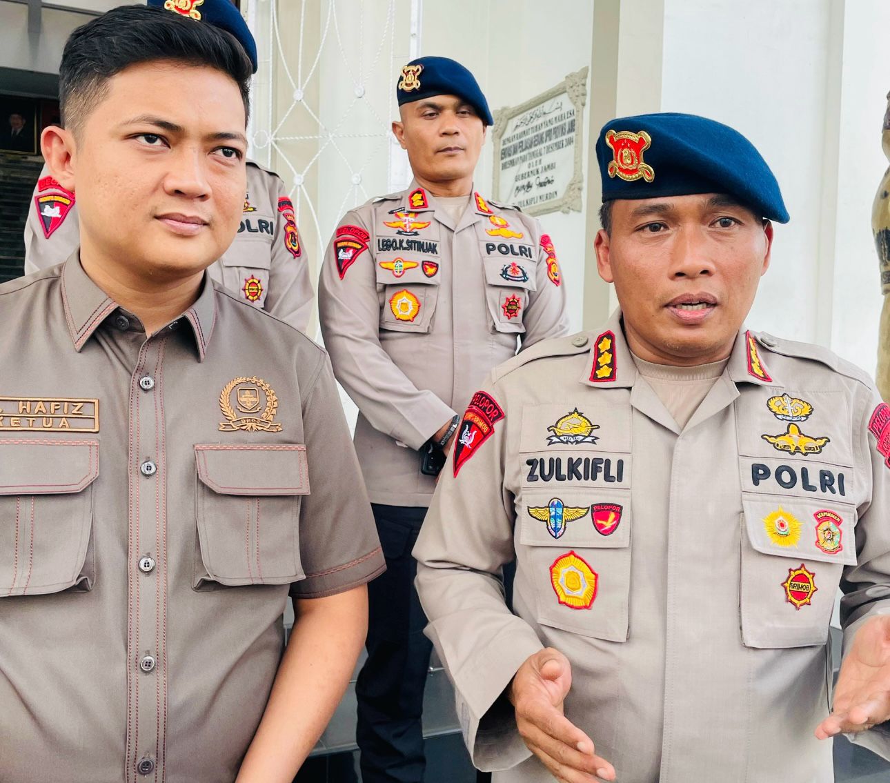Perkuat Sinergi Kamtibmas, Dansat Brimob Polda Jambi Sambangi Ketua DPRD Provinsi Jambi