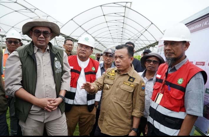 Gubernur Al Haris Dampingi Wamen Sulaiman Kunjungi PT. WKS dan Manggala Agni