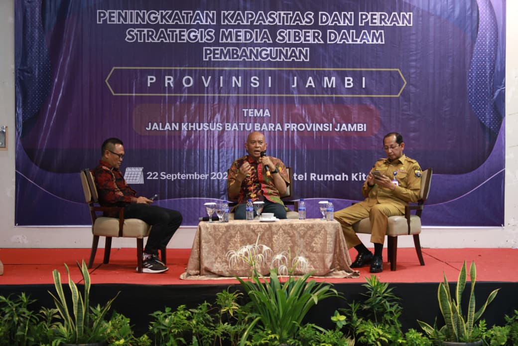 Pemprov dan Perusahaan Tambang Bicara Jalan Khusus Dalam Diskusi Bersama SMSI Jambi