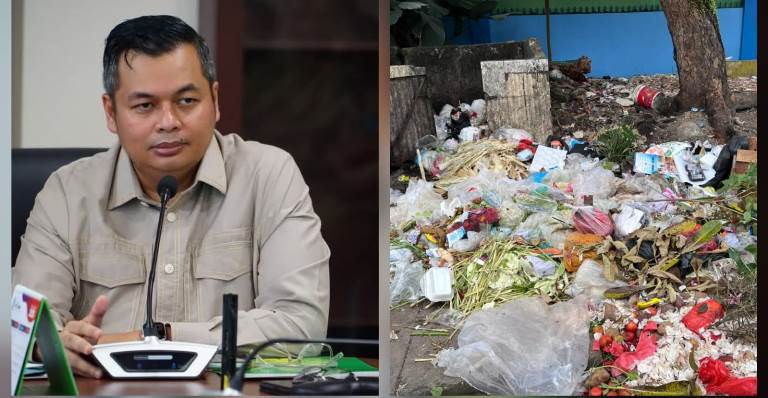 Ketua DPRD Kota Jambi Soroti Masih Ditemukan Tumpukan Sampah di Sejumlah Ruas Jalan, Desak Penanganan Serius Pemkot